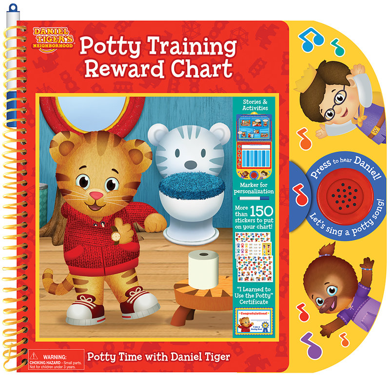 Daniel Tiger Potty Training Reward Chart
