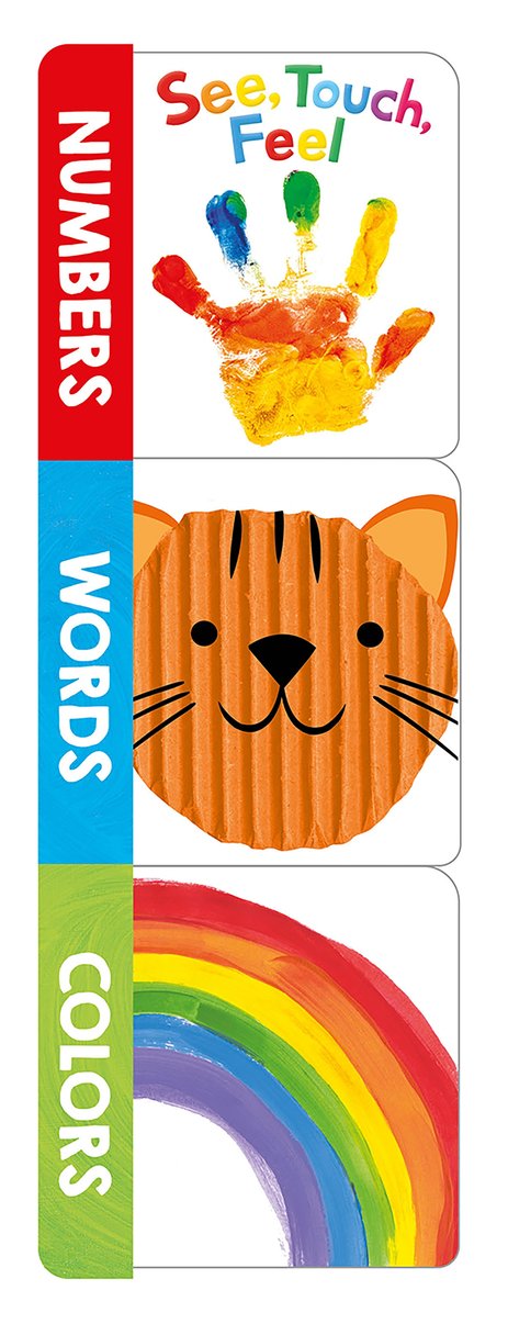 See, Touch, Feel Words, Numbers, Colors (Chunky Set)