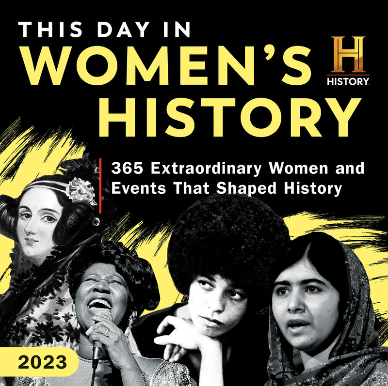 2023 History Channel This Day in Women's History Boxed Calendar