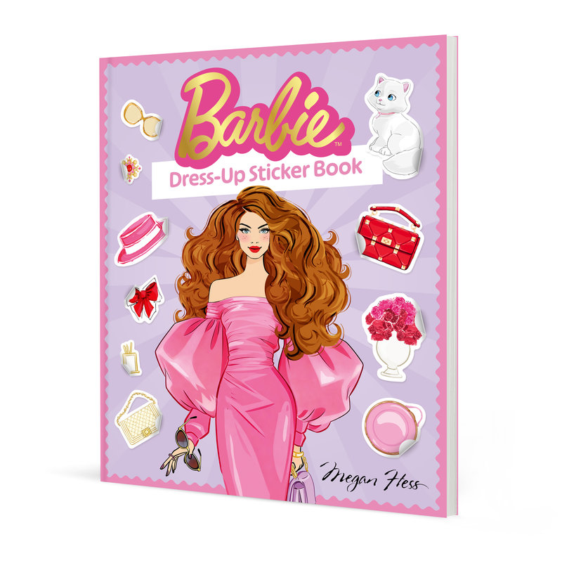Barbie: Dress-Up Sticker Book