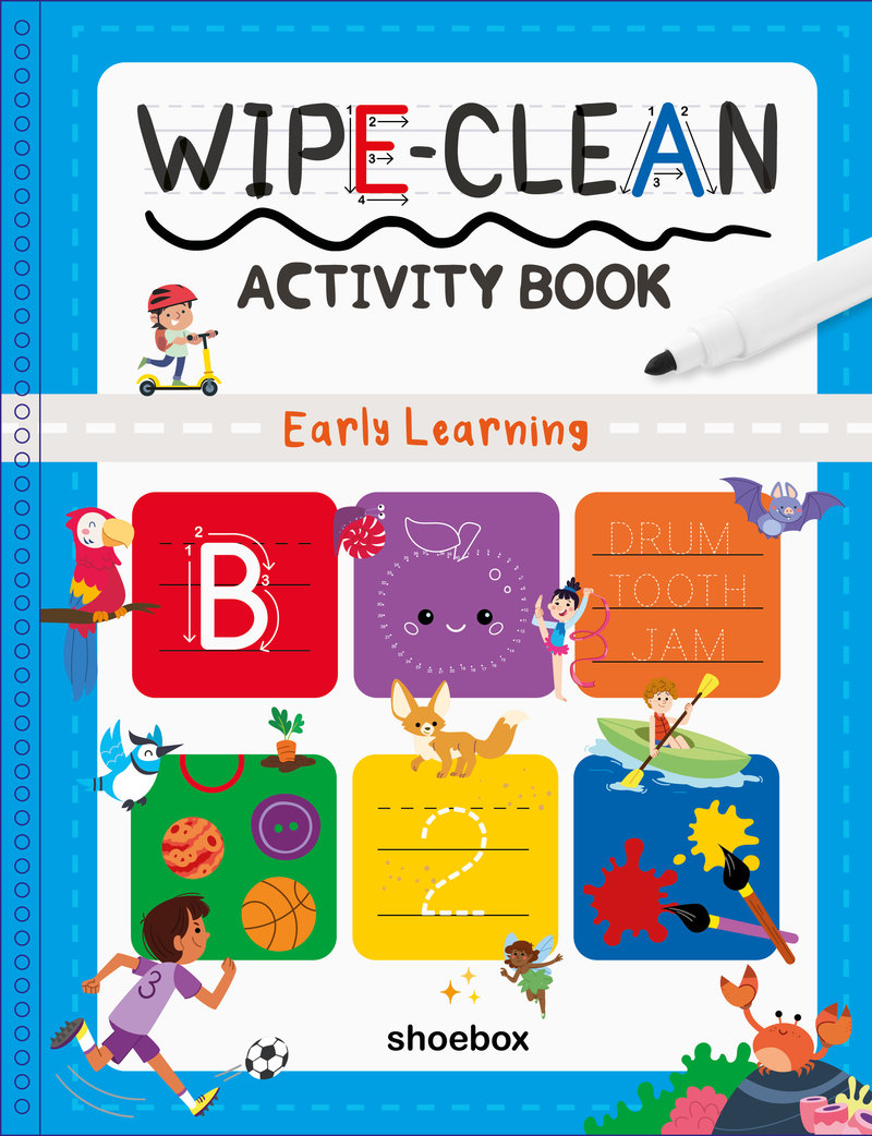 Wipe-Clean Activity Book Early Learning