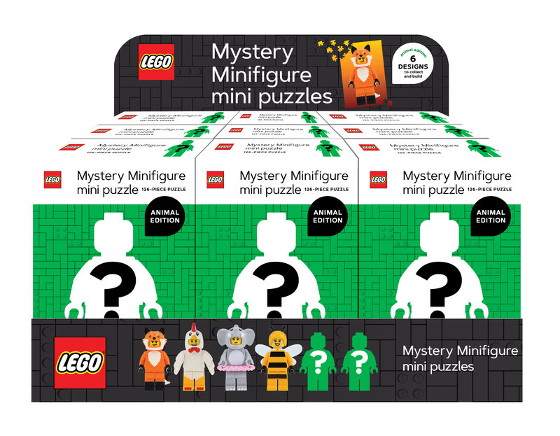 LEGO Mystery Minifigure Puzzles Animal Edition 12 Copy CDU