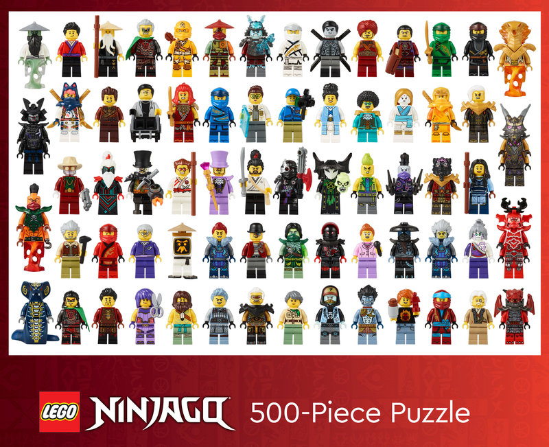 LEGO NINJAGO 500-Piece Puzzle