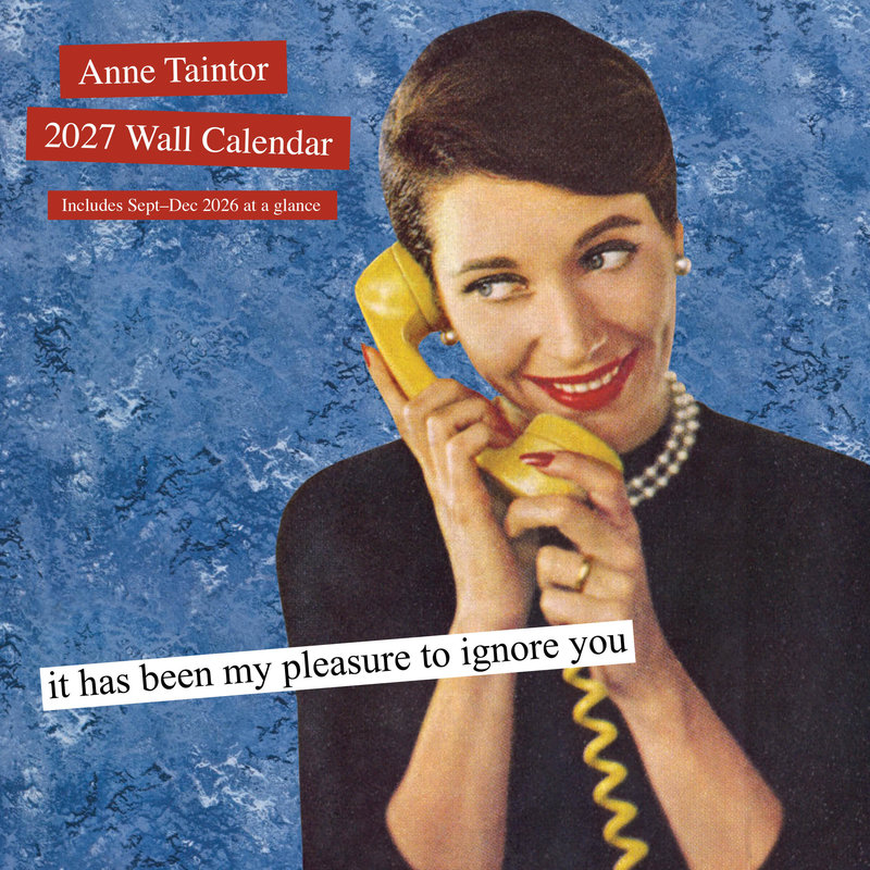 Anne Taintor 2027 Wall Calendar