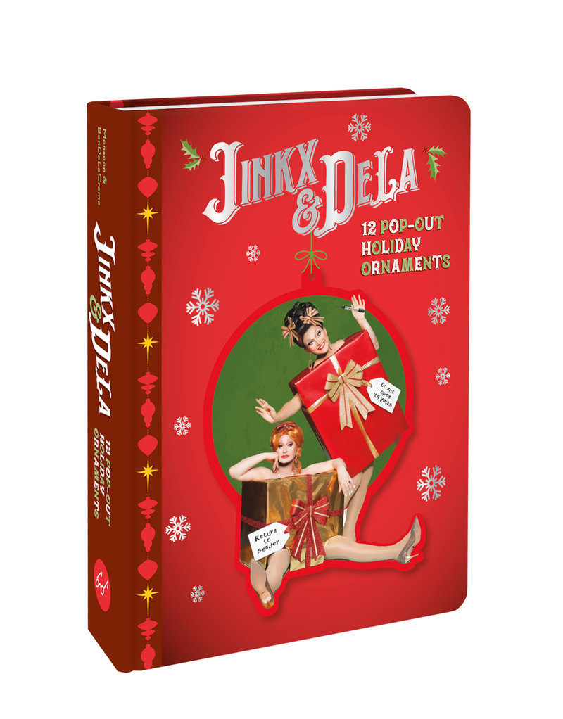Jinkx & DeLa 12 Pop-Out Holiday Ornaments