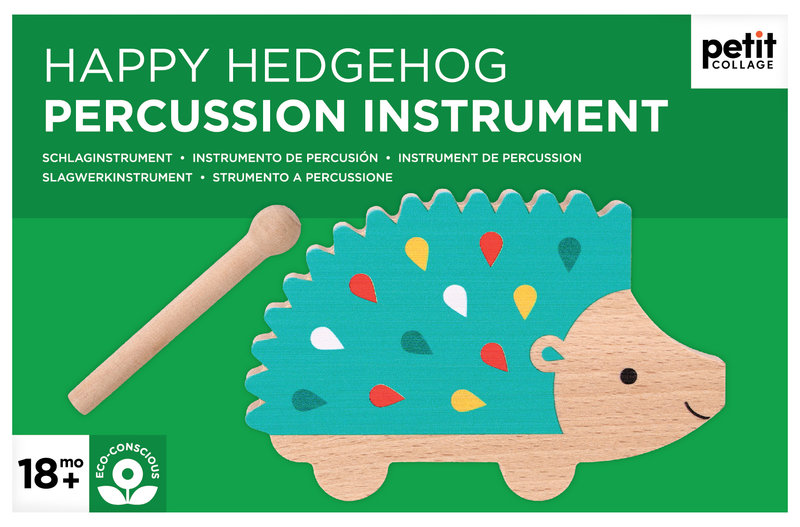 Happy Hedgehog Percussion Instrument CDU of 10