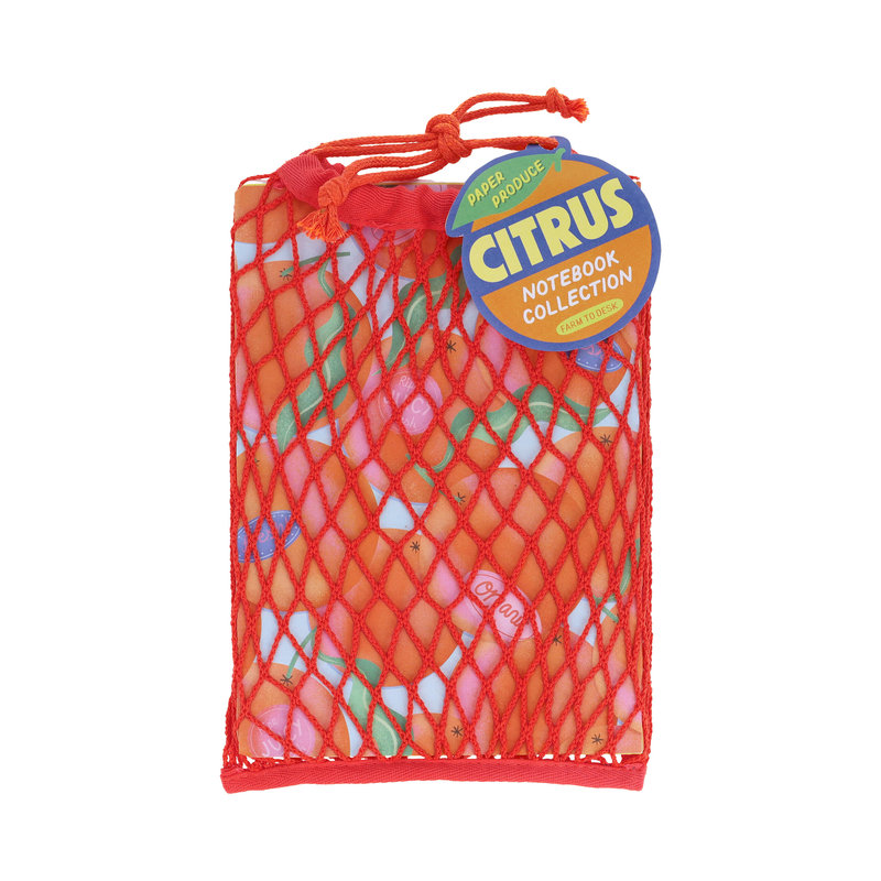 Paper Produce Oranges, Lemons, and Limes Notebook Collection