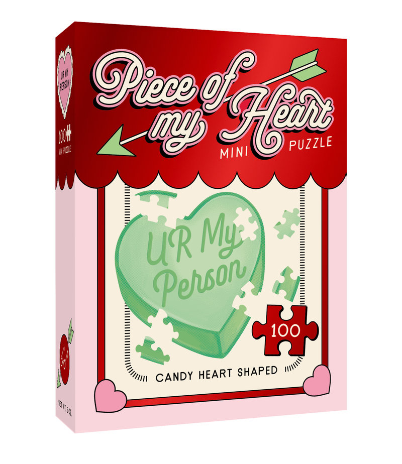 Piece of My Heart UR My Person 100-Piece Puzzle