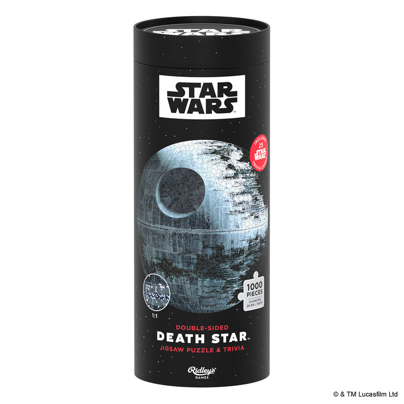 Star Wars Death Star Jigsaw Puzzle and Trivia
