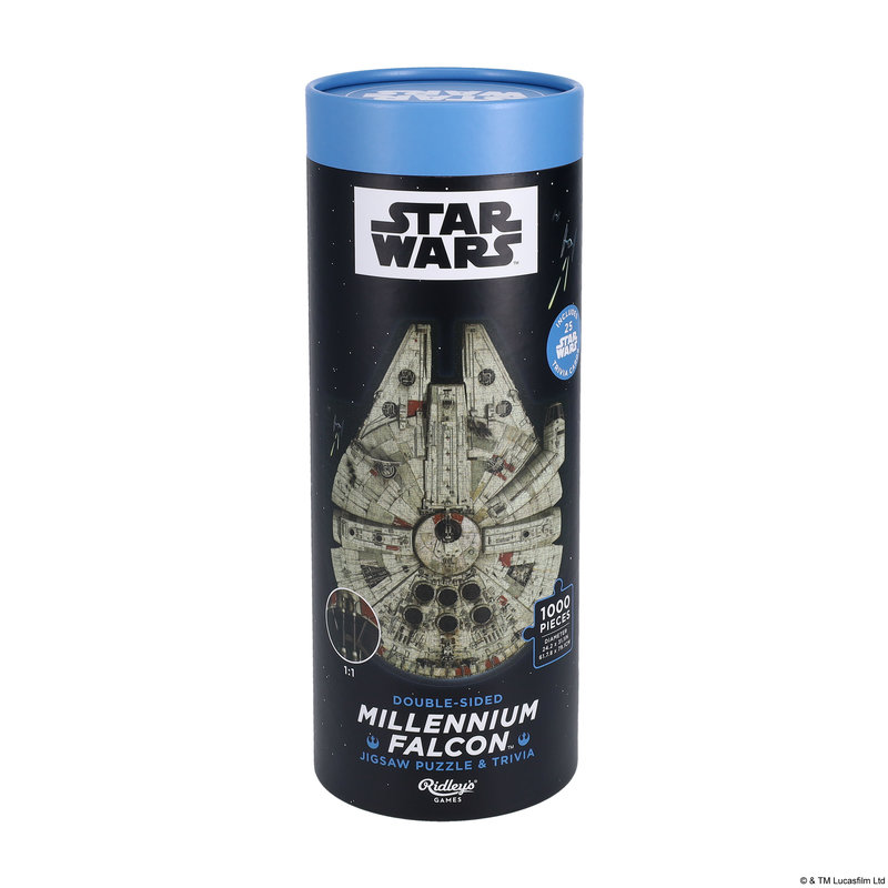 Star Wars Millennium Falcon Jigsaw Puzzle and Trivia