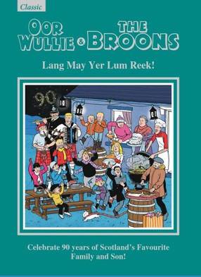 Oor Wullie and Broons Giftbook 2026