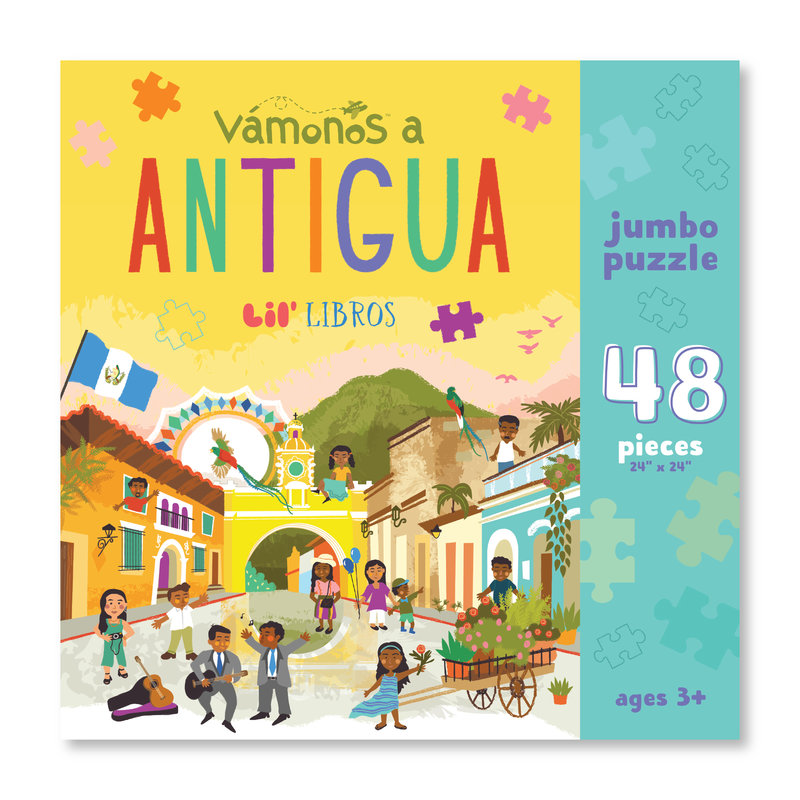 VAMONOS: Antigua Jumbo Puzzle 48 Piece