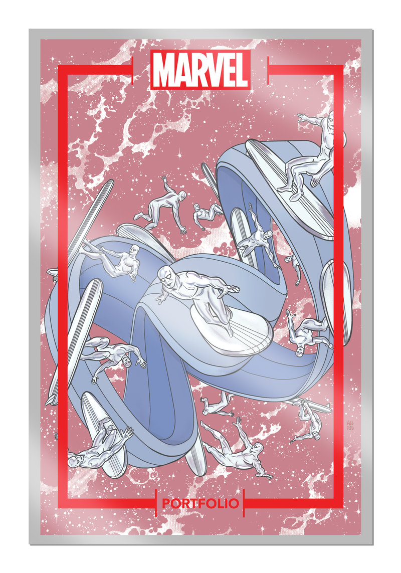 The Marvel Portfolio of Michael Allred - Silver Surfer