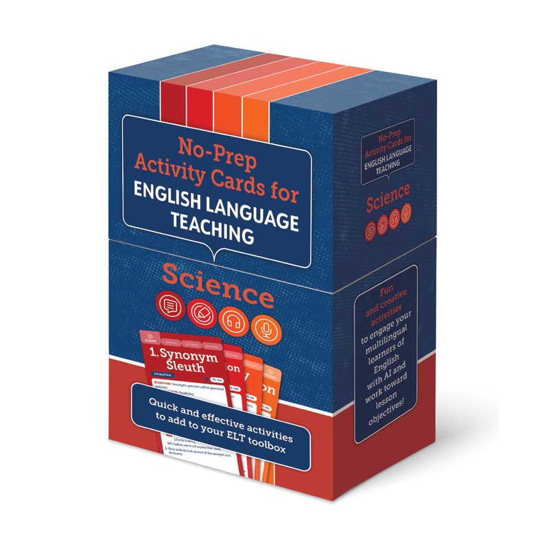 No-Prep Activity Cards for English Language Teaching: Science