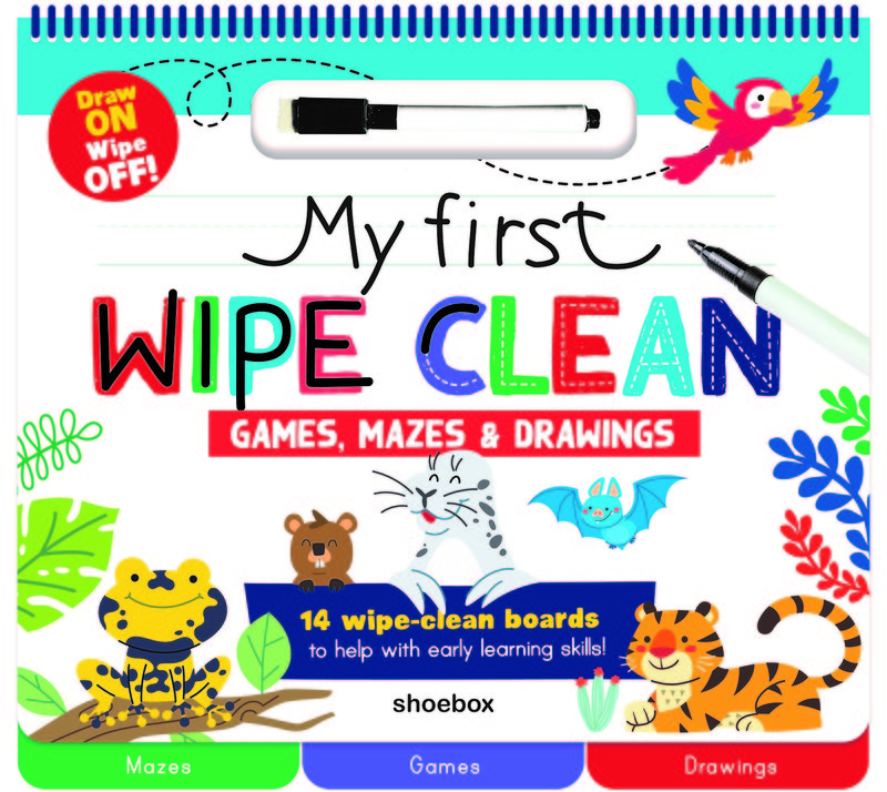 My First Wipe Clean: Games, Mazes and Drawings