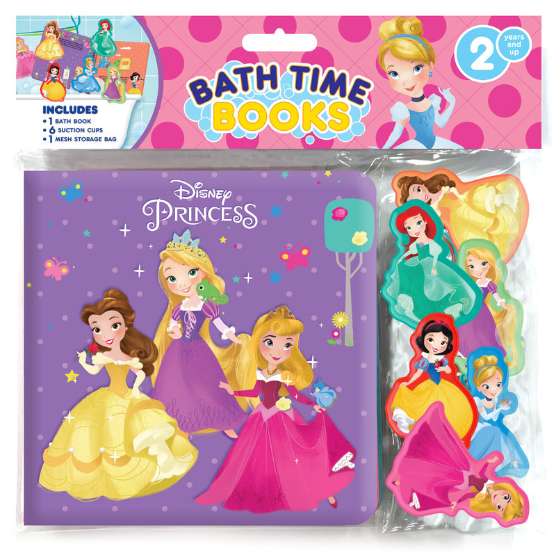 DISNEY PRINCESS BATHTIME BOOKS (EVA BAG)