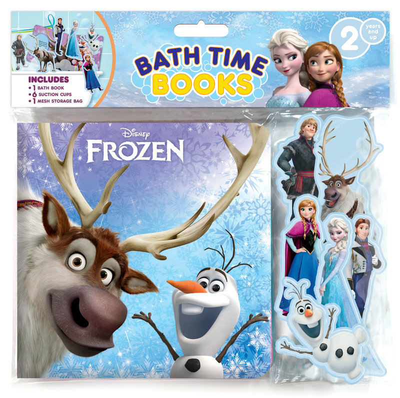 DISNEY FROZEN BATH TIME BOOKS (EVA BAG)