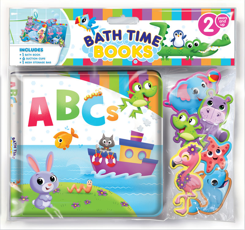 ABC PRESCHOOL BATH TIME BOOKS (EVA BAG)