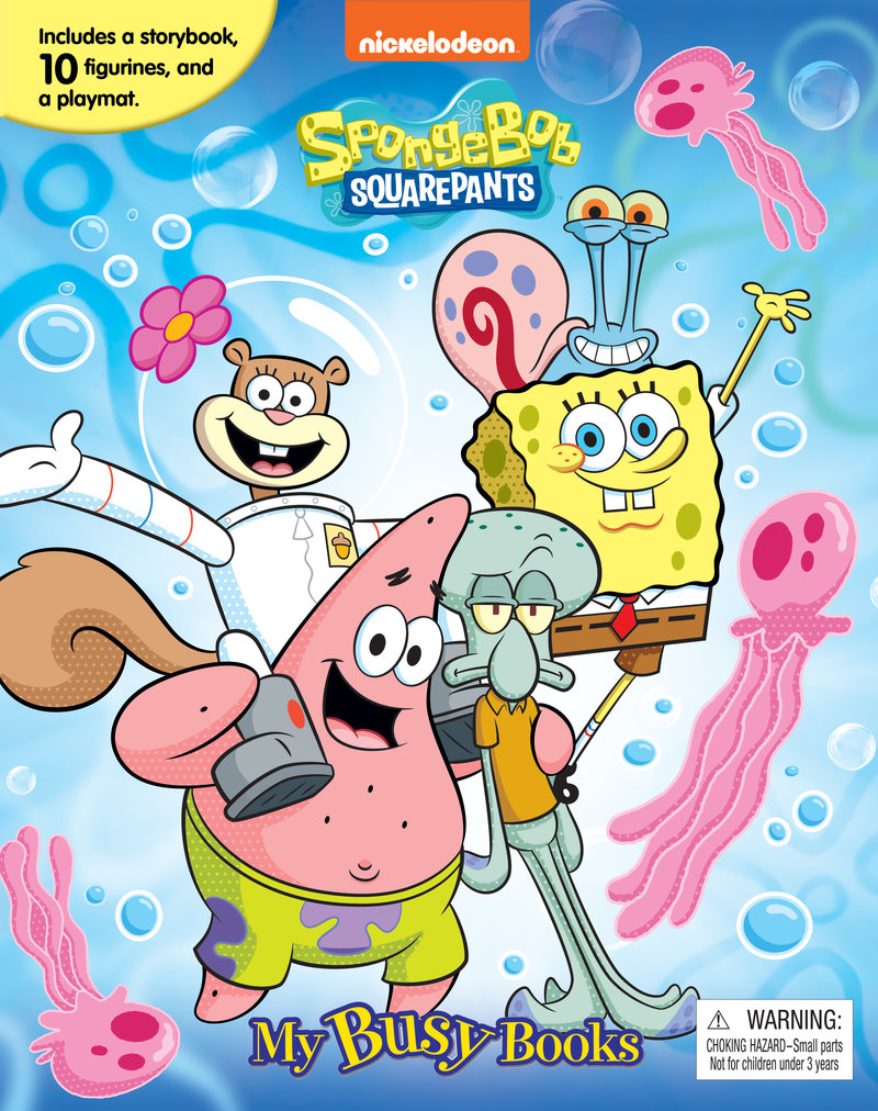 NICK SPONGEBOB 25TH ANNIVERSARY MY BUSY BOOKS
