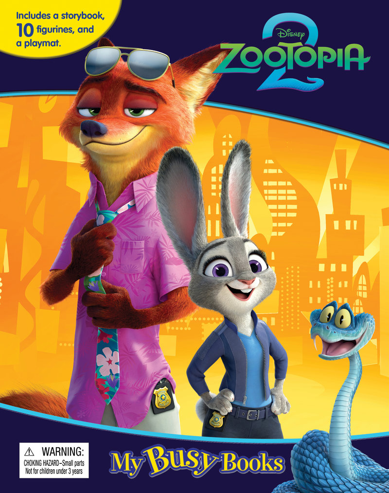 ZOOTOPIA 2 MY BUSY BOOKS