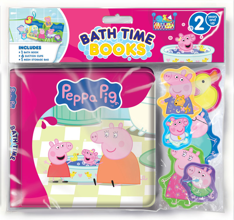 PEPPA PIG BATH TIME BOOKS