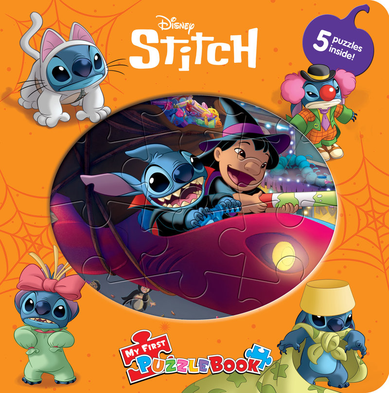 DISNEY STITCH HALLOWEEN MY FIRST PUZZLE BOOK