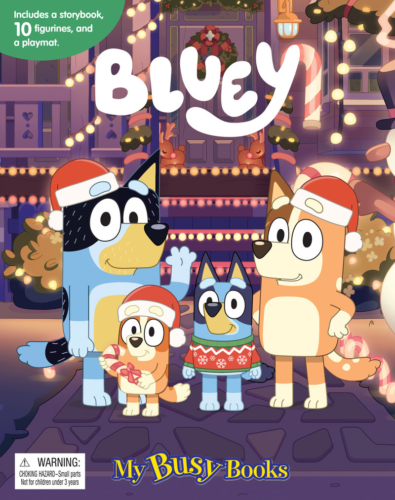BBC BLUEY CHRISTMAS MY BUSY BOOKS