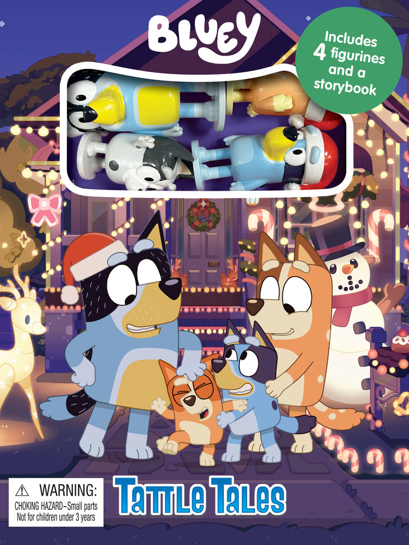 BLUEY CHRISTMAS TATTLE TALES (FSC)
