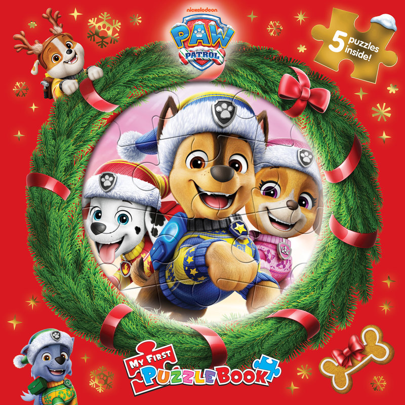 NICK PAW PATROL CHRISTMAS MY FIRST PUZZLE BOOK