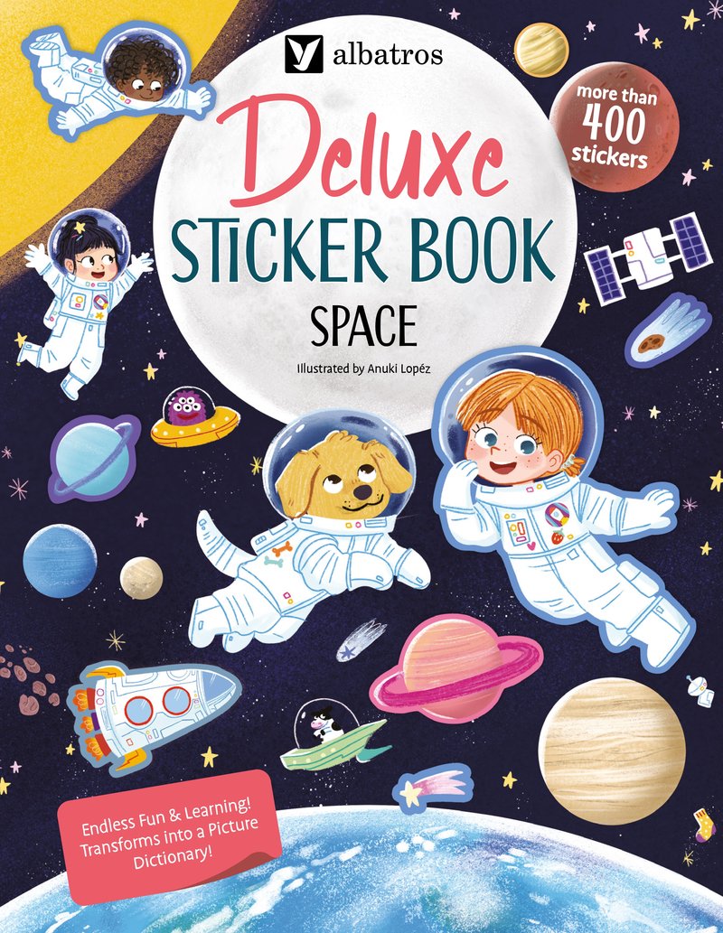 Deluxe Sticker Book: Space