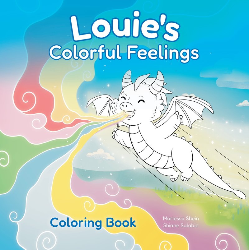 Louie's Colorful Feelings Coloring Book