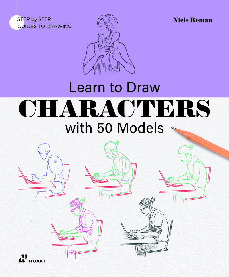 Learn to Draw Characters with 50 Models