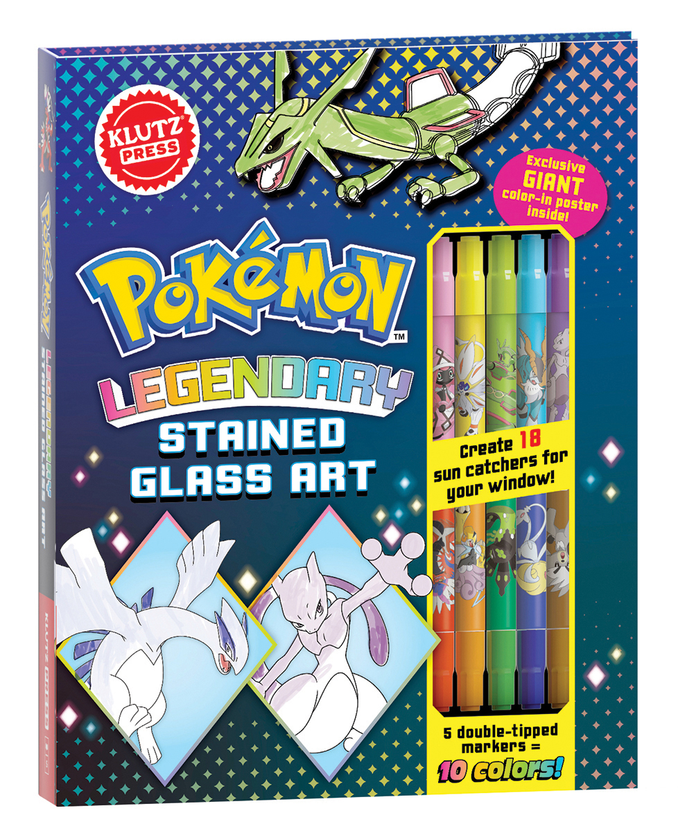PokAmon Legendary Stained Glass