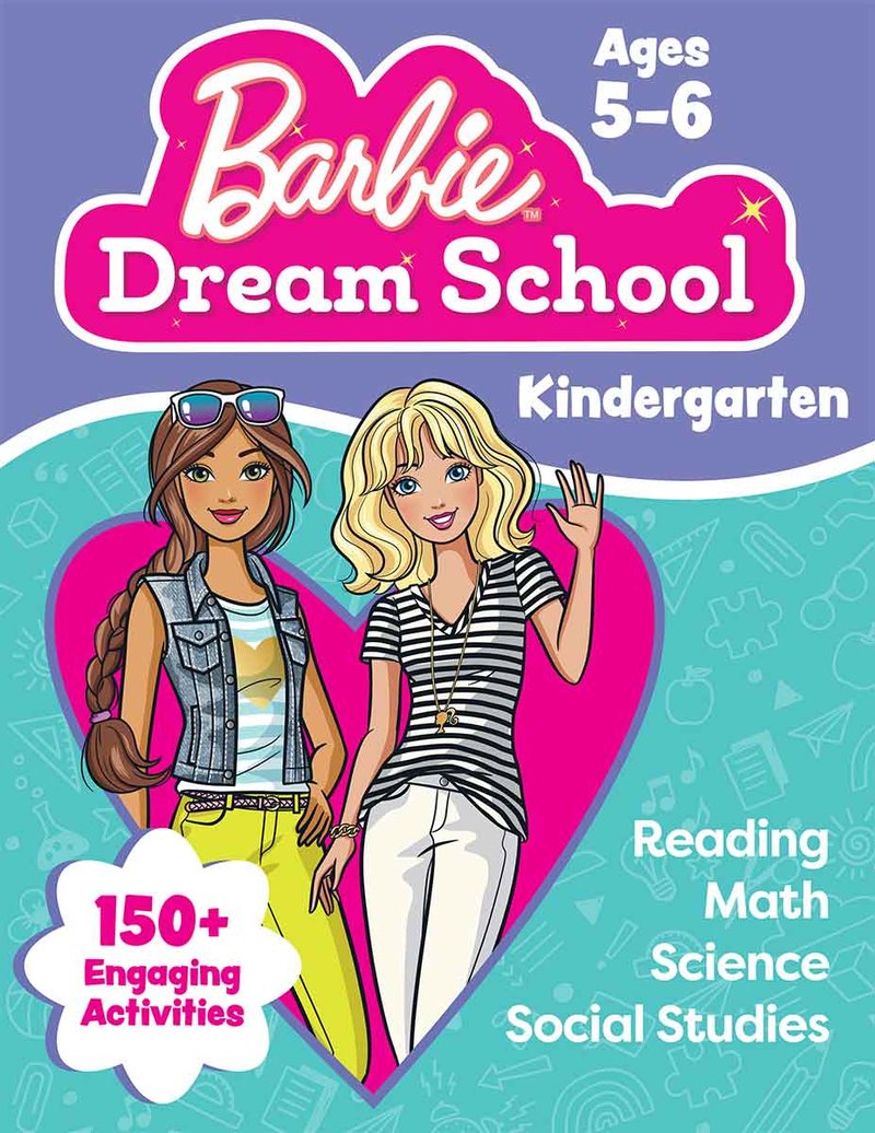 Barbie Dream School Kindergarten Workbook