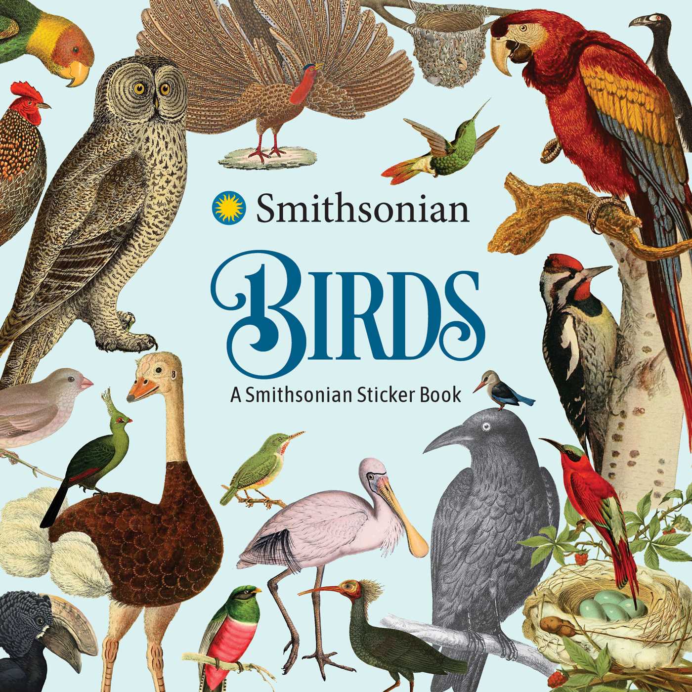 Birds: A Smithsonian Sticker Book
