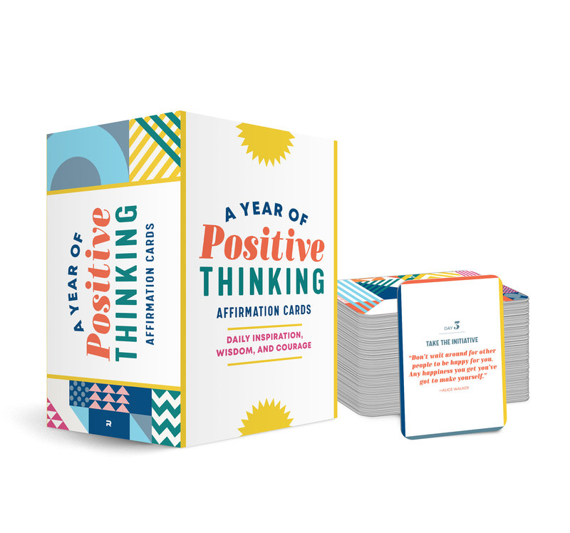 A Year of Positive Thinking Affirmation Cards