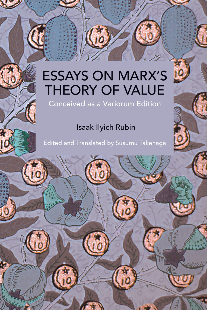 Essays on Marx's Theory of Value