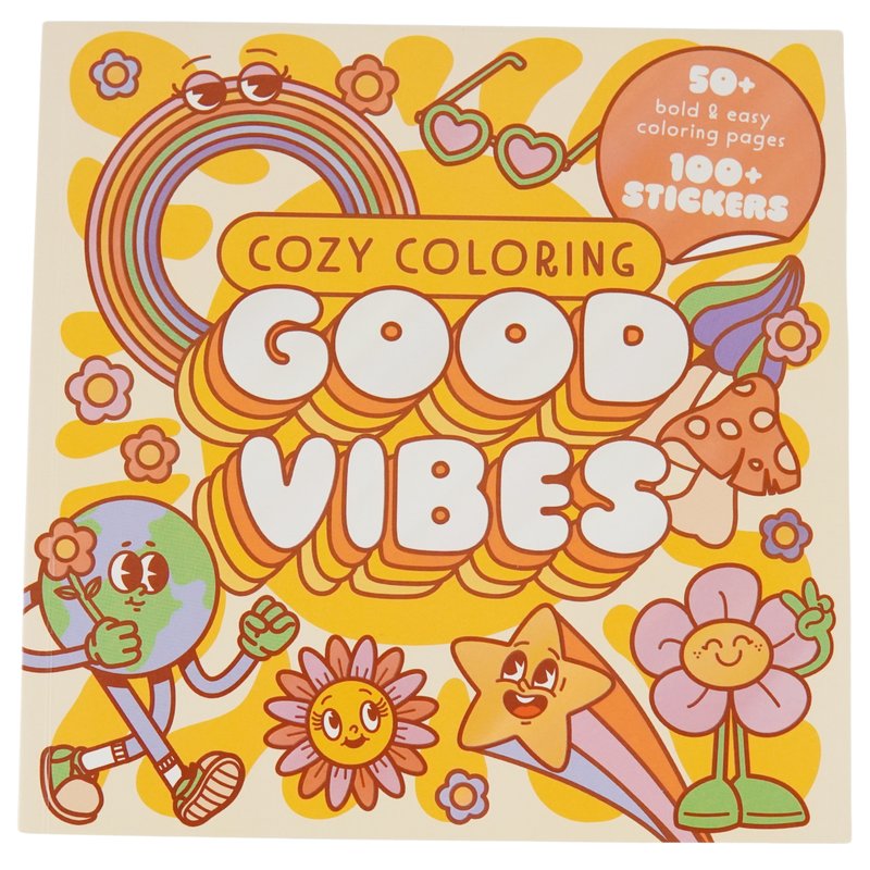 Cozy Coloring Good Vibes