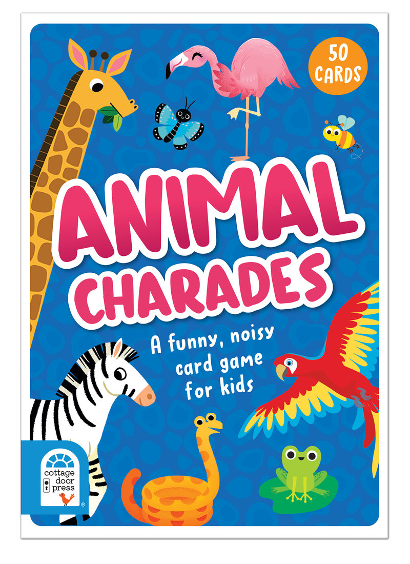 Animal Charades Card Game for Kids
