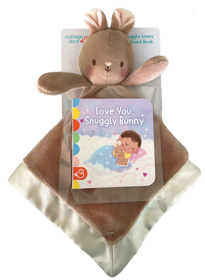Love You, Snuggly Bunny Lovey with Board Book