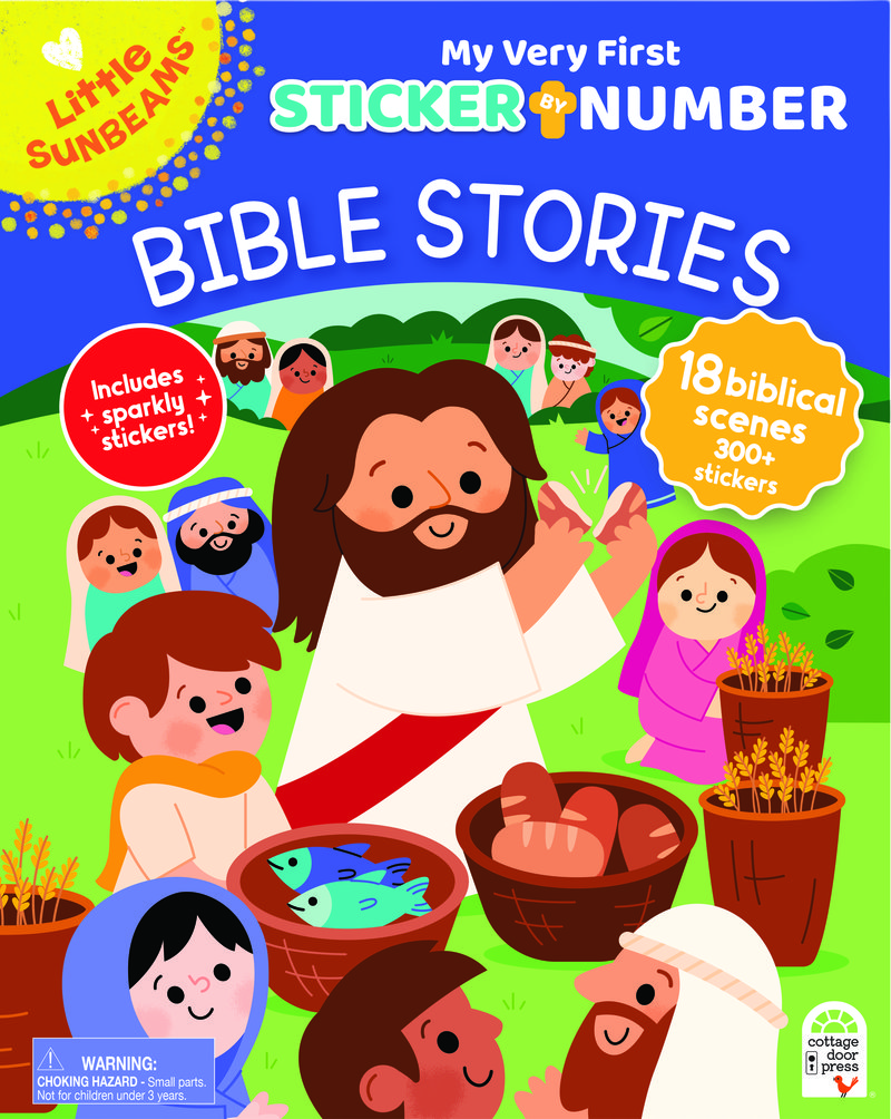 My Very First Sticker by Number Bible Stories