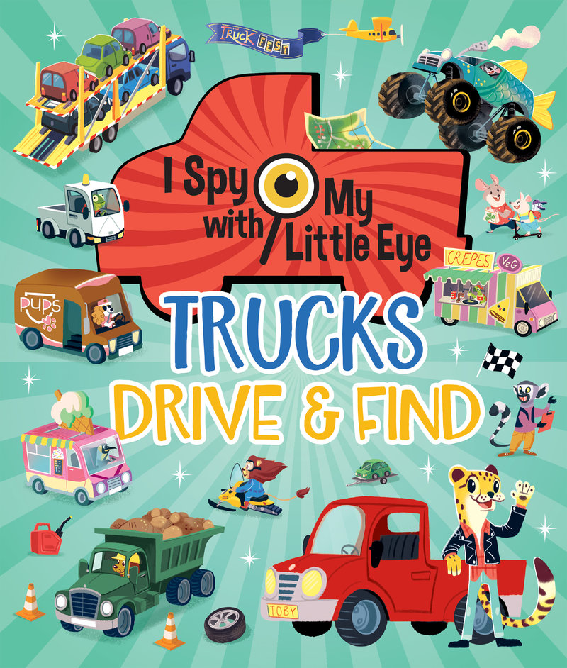 Trucks Drive & Find (I Spy With My Little Eye)
