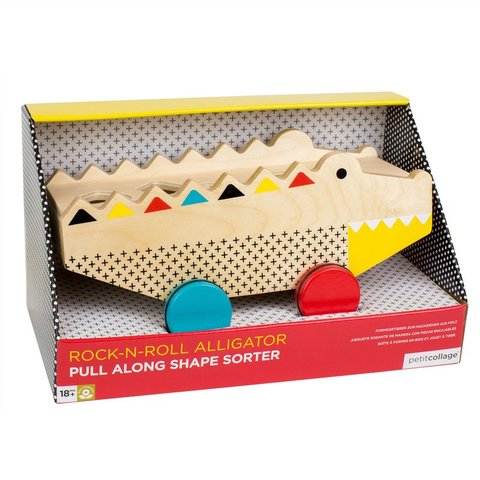 Rock-N-Roll Alligator Pull Along Shape Sorter
