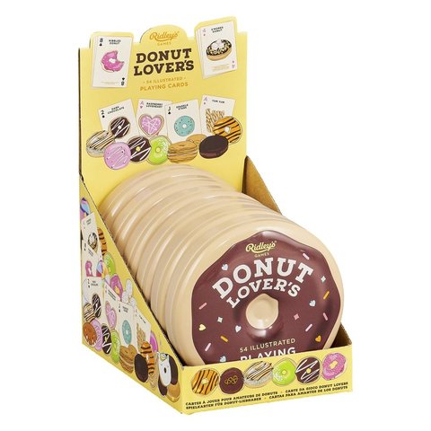 Donut Lover's Playing Cards CDU of 6