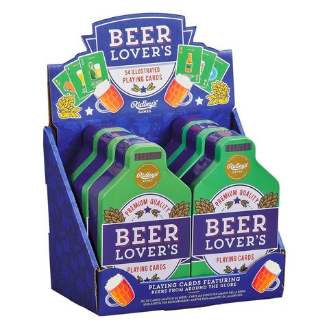 Beer Lover's Playing Cards CDU of 6