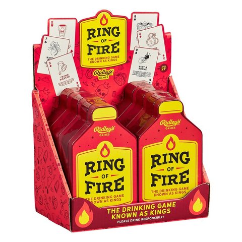 Ring of Fire Card Game CDU of 6