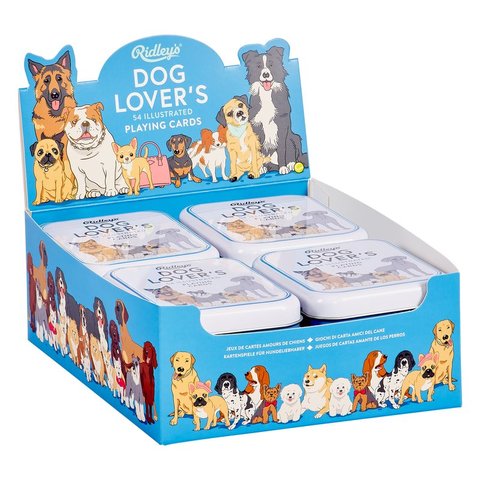 Dog Lover's Playing Cards CDU of 12