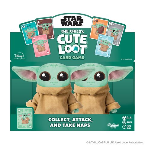 Star Wars the Child's Cute Loot Card Game CDU of 6
