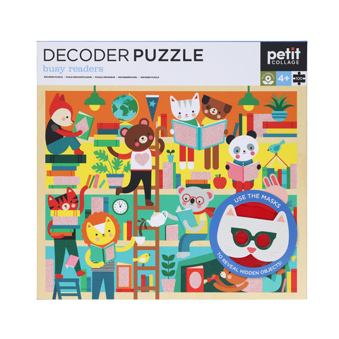 Busy Readers Decoder Puzzle