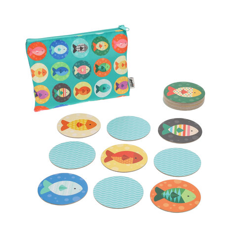 Gone Fishing Matching Game on-the-go